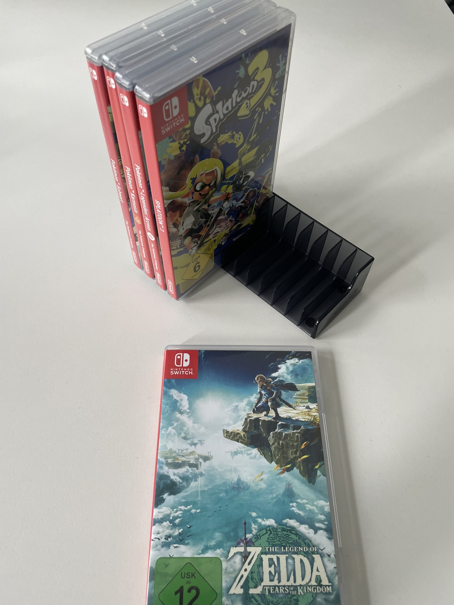 Halterung für Switch Spiele (DOPPELPACK!)